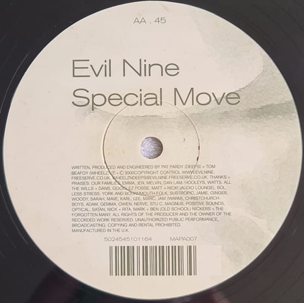 Evil Nine — Less Stress / Special Move